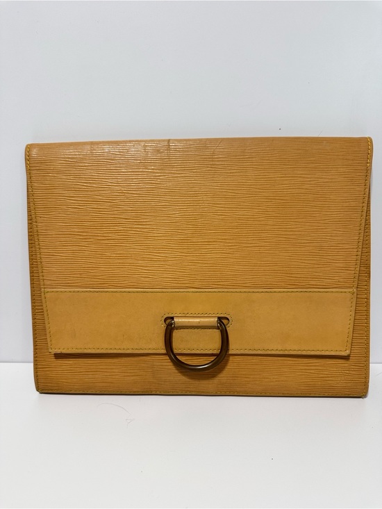Louis Vuitton Handbags - Louis Vuitton ❤️🌟 872VI Leather Document Folio in Camel Brown ⭐️